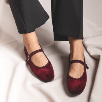 FRIULANE MARY JANE BORDEAUX