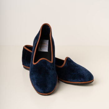 FRIULANE SOAVE BICOLOR BLU/CUOIO