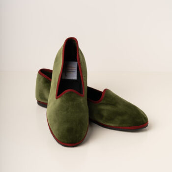 FRIULANE SOAVE BICOLOR VERDE OLIVA/ROSSO GRANATA