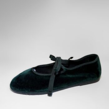 FRIULANE MODELLO TWIST VERDE CON LACCI