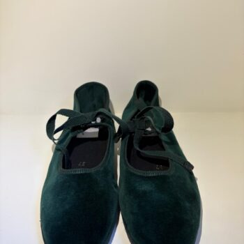 FRIULANE MODELLO TWIST VERDE CON LACCI