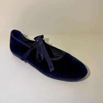 FRIULANE MODELLO TWIST BLU CON LACCI