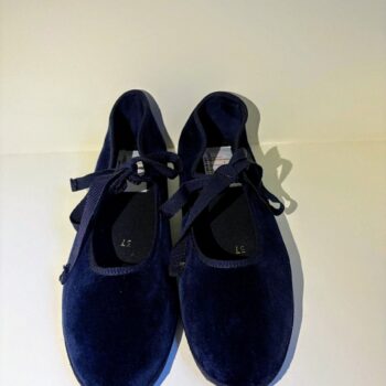 FRIULANE MODELLO TWIST BLU CON LACCI