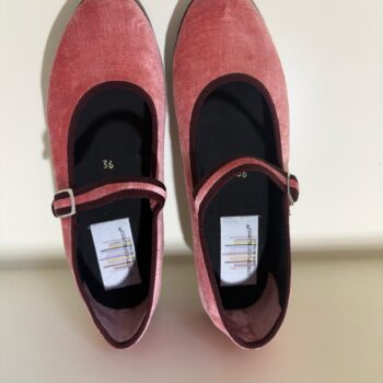 FRIULANE MARY JANE ROSA BORDO MARRONE