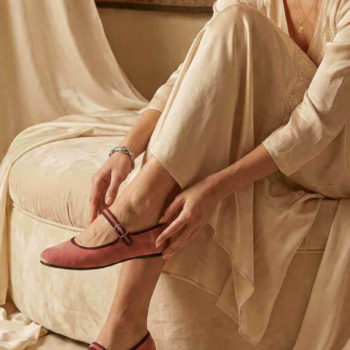 FRIULANE MARY JANE ROSA BORDO MARRONE